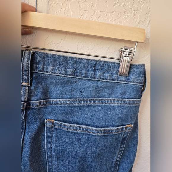 Everlane high rise cropped 23 inseam Jeans Raw Hem size 28 - Picture 9 of 10